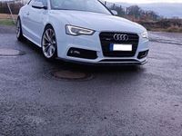 gebraucht Audi A5 3.0 TFSI Coupe Quattro S-Tronic Aut. Weiß S Line 507 PS