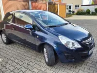 Gebraucht Opel Corsa Edition 69 PS (50 kW) 2012 Blau Kleinwagen
