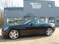Gebraucht Mercedes SLK200 AMG line 184 PS (135 kW) 2015 Schwarz Cabrio