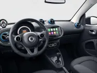 Gebraucht Smart ForTwo Coupé Exclusive 60 kW (82 PS) 2021 Blau Kleinwagen