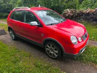 Gebraucht VW Polo Cross 75 PS (55 kW) 2005 Rot Kleinwagen