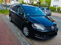 Gebraucht VW Sharan Highline 150 PS (110 kW) 2018 Schwarz Van / Kleinbus