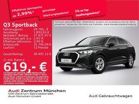 Gebraucht Audi Q3 Sportback Performance 245 PS (180 kW) 2022 Schwarz SUV