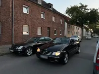 Gebraucht Mercedes CLK200 184 PS (135 kW) 2008 Schwarz Cabrio