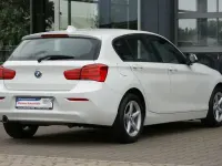 Gebraucht BMW 116 Sport Line 109 PS (80 kW) 2019 Mineralweiss metallic (metallic) Kleinwagen