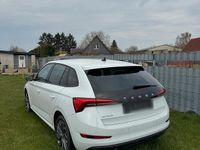 Gebraucht Skoda Scala 110 PS (80 kW) 2022 Weiß Kleinwagen