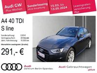 gebraucht Audi A4 Lim. 40 TDI Adv. S tr. *NAV+*Virt.C+*R-CAM*