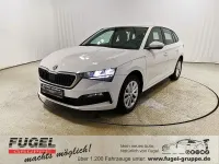 Gebraucht Skoda Scala Ambition 110 PS (80 kW) 2024 Weiß Kleinwagen