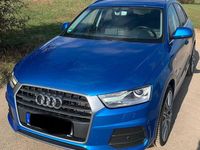 Gebraucht Audi Q3 S-Line 180 PS (132 kW) 2016 Blau SUV