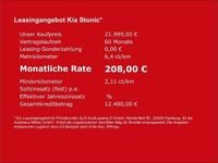 Neu Kia Stonic Vision 101 PS (74 kW) 2025 Schneeweiss SUV