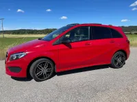 Gebraucht Mercedes B220 AMG line 177 PS (130 kW) 2018 Rot Kleinwagen