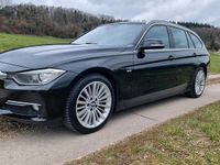 Gebraucht BMW 320 Luxury Line 184 PS (135 kW) 2015 Schwarz Kombi
