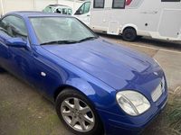 Gebraucht Mercedes SLK200 136 PS (100 kW) 1998 Blau Cabrio