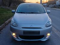 Gebraucht Mitsubishi Space Star 80 PS (58 kW) 2014 Silber Van / Kleinbus