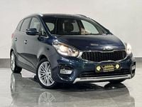 Gebraucht Kia Carens Edition 7 166 PS (122 kW) 2018 (aap) mysterious blue m Van / Kleinbus
