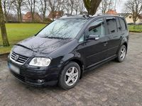 Gebraucht VW Touran 140 PS (102 kW) 2006 Schwarz Van / Kleinbus