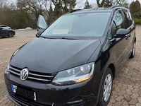 Gebraucht VW Sharan Sound 150 PS (110 kW) 2018 Schwarz Van / Kleinbus