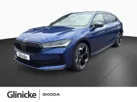Neu Skoda Superb SportLine 204 PS (150 kW) 2026 Blau Kombi