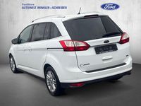 Gebraucht Ford Grand C-Max Titanium 150 PS (110 kW) 2014 Weiß Van / Kleinbus