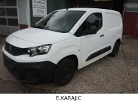 Gebraucht Peugeot Partner Premium 110 PS (80 kW) 2021 Weiß Van / Kleinbus