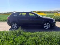 Usata Audi A3 Attraction 105 CV (77 kW) 2009 Nero Utilitaria