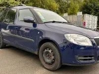 Gebraucht Skoda Roomster Plus Edition 86 PS (63 kW) 2009 Blau Van / Kleinbus