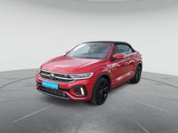 Gebraucht VW T-Roc Cabriolet R-line 150 PS (110 kW) 2025 Kings red metallic schwarz Cabrio