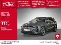 Brugt Audi Q8 e-tron Advanced Plus 250 kW (340 HK) 2024 Grå SUV