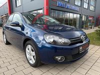 Gebraucht VW Golf VI Comfortline 140 PS (102 kW) 2010 Blau Kleinwagen