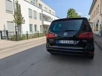 Brugt VW Sharan Highline 140 HK (102 kW) 2011 Sort MPV