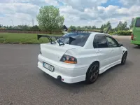 Gebraucht Mitsubishi Lancer Evolution 272 PS (200 kW) 2003 Weiß Limousine