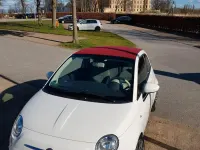 Gebraucht Fiat 500C 100 PS (73 kW) 2009 Weiß Cabrio