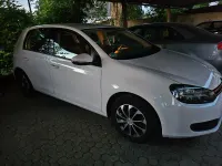 Gebraucht VW Golf VI Edition 80 PS (58 kW) 2009 Weiß Kleinwagen