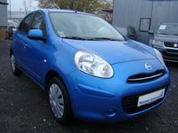 Gebraucht Nissan Micra Acenta 80 PS (58 kW) 2011 Blau metallic Kleinwagen