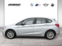 Gebraucht BMW 218 Active Tourer Advantage 136 PS (100 kW) 2015 Glaciersilber Van / Kleinbus