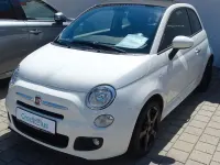Gebraucht Fiat 500S S 105 PS (77 kW) 2015 Bianco bianco/ bossa nova/calc Cabrio