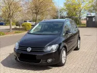 Gebraucht VW Golf Plus Style 105 PS (77 kW) 2012 Schwarz Van / Kleinbus