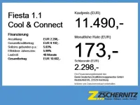Gebraucht Ford Fiesta Cool & Connect 75 PS (55 kW) 2021 Obsidianschwarz metallic Kleinwagen