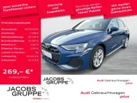 Second-hand Audi A3 S-Line 204 CP (150 kW) 2025 Albastru Berlinǎ