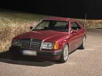 Second-hand Mercedes E300 180 CP (132 kW) 1992 Roșu Coupe
