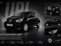 Gebraucht VW up! move up! 75 PS (55 kW) 2013 Schwarz Kleinwagen