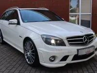 Gebraucht Mercedes C63 AMG AMG 457 PS (336 kW) 2009 Calcitweiss  unilack Kombi