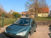 Gebraucht Peugeot 206 75 PS (55 kW) 2002 Grün Kleinwagen