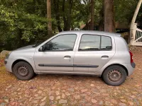 Gebraucht Renault Clio II 2005 Silber Kleinwagen