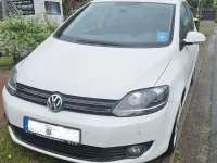 Gebraucht VW Golf Plus 122 PS (89 kW) 2010 Weiß Van / Kleinbus