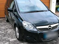 Gebraucht Opel Zafira 125 PS (91 kW) 2011 Schwarz Van / Kleinbus