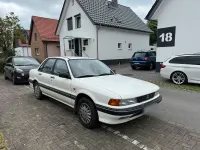 Gebraucht Mitsubishi Galant 1990 Weiß Limousine