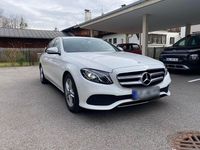 Gebraucht Mercedes E220 Avantgarde 194 PS (142 kW) 2017 Weiß Limousine