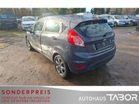 Gebraucht Ford Fiesta Trend 82 PS (60 kW) 2013 Midnight skygrau metallic Kleinwagen
