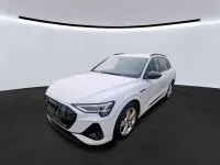 Gebraucht Audi e-tron S-Line 300 kW (408 PS) 2023 Gletscherweiß metallic SUV